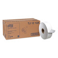 Toilet Paper | Tork TJ1212A 3.48 in. x 4000 ft., Septic Safe, 1-Ply, Universal Bath Tissues - Jumbo, White (6/Carton) image number 1