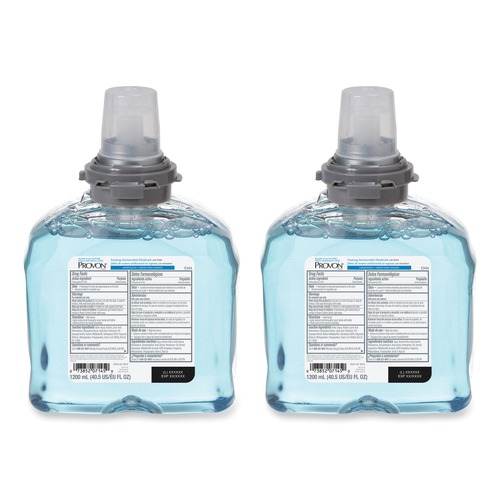 Hand Soaps | PROVON 5344-02 1200 mL Foaming Antimicrobial Handwash Refill with PCMX For TFX Dispenser - Floral Scent (2/Carton) image number 0