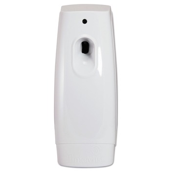 TimeMist 3.75 in. x 3.25 in. x 9.5 in. Classic Metered Aerosol Fragrance Dispenser - White