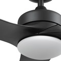 Ceiling Fans | Honeywell 51854-45 52 in. Remote Control Indoor Outdoor Ceiling Fan with Color Changing LED Light - Black image number 2