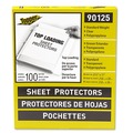 Bulk Savings Pricing 3 | C-Line 90125 8.5 in. x 11 in. 3-Hole Punched Top-Load Polypropylene Sheet Protectors - Clear (100/Box) image number 1