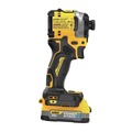 Impact Drivers | Dewalt DCF850E1 20V MAX ATOMIC Brushless Lithium-Ion Cordless 1/4 in. Impact Driver Kit (1.7 Ah) image number 4