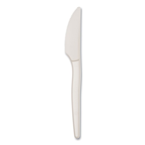 Office Jansan | WNA EPS001 7 in. EcoSense Renewable Plant Starch Cutlery Knife (1000/Carton) image number 0