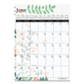  | House of Doolittle 3462 12-Month (Jan to Dec): 2026 12 in. x 16.5 in. Recycled Wild Flower Wall Calendar - White/Multicolor Sheets image number 6