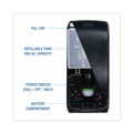 Skin Care & Personal Hygiene | Boardwalk SHF900SBBW 5.25 in. x 4 in. x 12 in. 900 ml Rely Hybrid Foam Soap Dispenser - Black Pearl image number 3