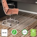 Office Jansan | Deflecto CM21242COM Economat 45 in. x 53 in. All Day Use Chair Mat Roll For Hard Floors - Clear image number 9