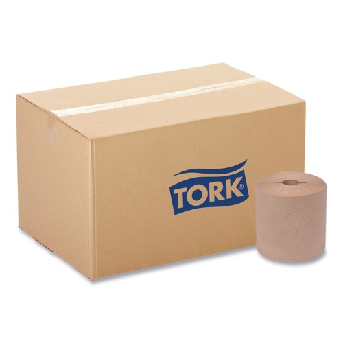 Cleaning & Janitorial Supplies | Tork 7171020 7.5 in. x 1000 ft. 1-Ply Universal Notched Hand Towel Roll - Natural (6 Rolls/Carton) image number 0