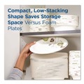Cutlery | Dixie UX9PATHPB Pathways 8.5 in. Diameter Mediumweight Paper Plates (600/Carton) image number 6