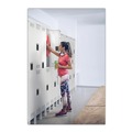 Office & Office Supplies | Tennsco STS-121872-3-MGY 36 in. x 18 in. x 78 in. Three Lockers with Hat Shelves and Coat Rods Single-Tier Locker with Legs - Medium Gray image number 1