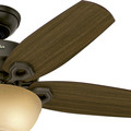 Ceiling Fans | Hunter 52218 42 in. Builder Small Room New Bronze Ceiling Fan with Light image number 7