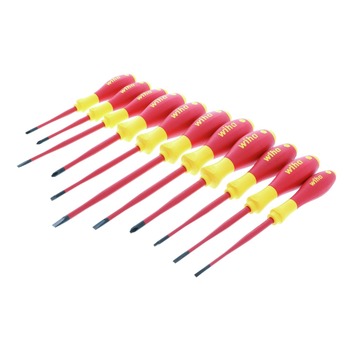 Wiha Tools 32198 (11-Piece) Insulated SlimLine Screwdriver Set