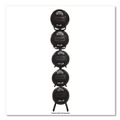 Office Filing Cabinets & Shelves | Champion Sports STM1 23 in. x 22.5 in. x 64.5 in. U-Ring Single Medicine Ball Tree - Black image number 2