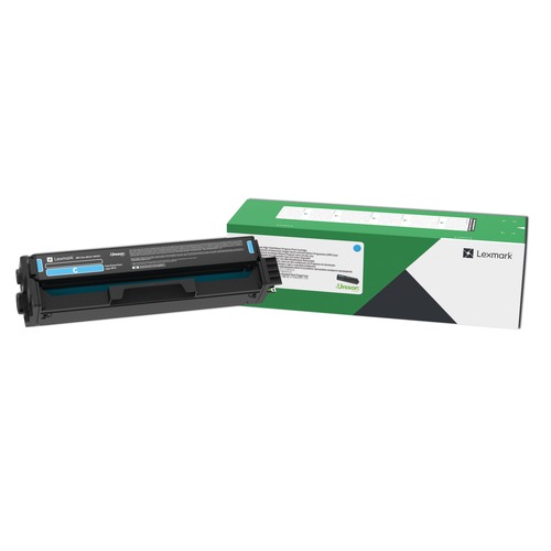 Office Jansan | Lexmark C3210C0 C3210C0 1,500 Page-Yield Return Program Toner - Cyan image number 0