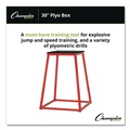 Toys | Champion Sports PXB30 24 in. x 24 in. Base 30 in. H Plyo Box - Red/Black image number 2