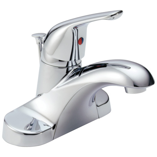 Delta B510LF 1-Handle Centerset Bathroom Faucet (Chrome) image number 0