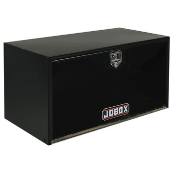 UNDERBED TRUCK BOXES | JOBOX 1-011002 30 in. Long Heavy-Gauge Steel Underbed Truck Box (Black)