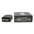 Electronic Adapters & Chargers | Tripp Lite P131-06N 6 in. HDMI to VGA with Audio Converter Cable - Black image number 3