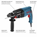 Rotary Hammers | Factory Reconditioned Bosch GBH2-26-RT 8 Amp 1 in. SDS-Plus Bulldog Xtreme Corded  Rotary Hammer image number 3