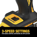 Impact Drivers | Dewalt DCF850P2 ATOMIC 20V MAX Brushless Lithium-Ion 1/4 in. Cordless 3-Speed Impact Driver Kit with 2 Batteries (5 Ah) image number 9