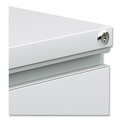 Office Filing Cabinets & Shelves | Alera ALEPBBFLG 14.96 in. x 19.29 in. x 21.65 in. 2-Drawers: Box/File Legal/Letter Left or Right File Pedestal with Full-Length Pull - Light Gray image number 4