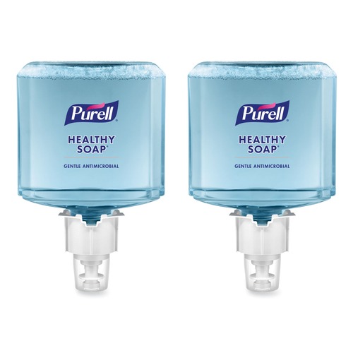 Hand Soaps | PURELL 5079-02 Healthy Soap 1200 mL 0.5% BAK Antimicrobial Foam Refill for ES4 Dispensers (2/Carton) image number 0