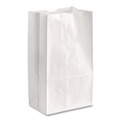 Bulk Savings Pricing 2 | Ross & Wallace Paper Products 120312500PK/BL 7 in. x 4.38 in. x 13.75 in. No. 12 Size Grocery Paper Bags - White (500/Bundle) image number 1