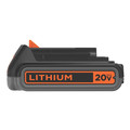 Batteries | Black & Decker LBXR2020 20V MAX 2 Ah Lithium-Ion Battery image number 1