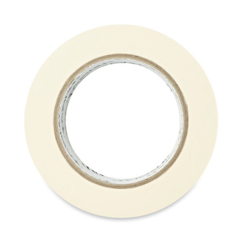  | Universal UNV51301CT 3 in. Core 24mm x 54.8m General-Purpose Masking Tape - Beige (36-Piece/Carton) image number 0