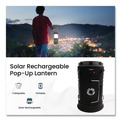 Work Lights | GoGreen Power GG-113-30LSPOP COB LED Solar/Rechargeable Lantern, Lithium Ion Rechargeable Battery (Included), Dark Gray image number 3