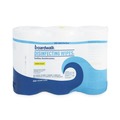 Cleaning & Janitorial Supplies | Boardwalk BWK455W753CT 7 in. x 8 in. Disinfecting Wipes - Lemon Scent (75/Canister, 12 Canisters/Carton) image number 1