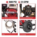 Pressure Washers | Simpson 60996 PowerShot 3600 PSI 2.5 GPM Professional Gas Pressure Washer with AAA Triplex Pump image number 2
