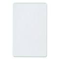 Office Jansan | Universal UNV84650 2.13 in. x 3.38 in. 5 mil Laminating Pouches - Gloss Clear (25/Pack) image number 1