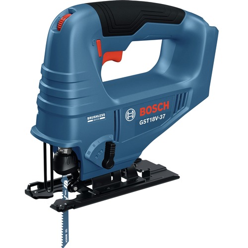 Jig Saws | Bosch GST18V-37N 18V Brushless Lithium-Ion Cordless Top-Handle Jig Saw (Tool Only) image number 0