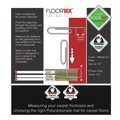 Office Jansan | Floortex EC118923ER Cleartex Ultimat 35 in. x 47 in. Polycarbonate Chair Mat for Low/Medium Pile Carpet - Clear image number 10