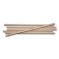 Cutlery | World Centric STRT-PA-8-K 8 in. Kraft Paper Straws - Brown (50/Pack) image number 1