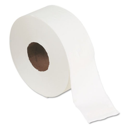 Cleaning & Janitorial Supplies | Georgia Pacific Professional 13728 1000 ft. 2 Ply Jumbo Jr. Bath Tissue Rolls - White (8/Carton) image number 0