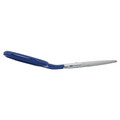 Scissors | Klein Tools G718LRCB 9 in. Curved Blunt HD Carpet Shear with Ring image number 2