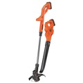 Outdoor Power Combo Kits | Black & Decker LCC222 20V MAX Lithium-Ion Cordless String Trimmer and Sweeper Combo Kit with (2) Batteries (1.5 Ah) image number 2