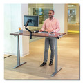 Office Desks & Workstations | Fellowes Mfg Co. 9650601 Levado 72 in. x 30 in. Laminated Table Top - Mahogany image number 5