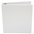 Universal UNV20972 Economy 1.5 in. Capacity 11 in. x 8.5 in. Round 3-Ring View Binder - White image number 1