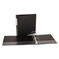 Office Jansan | Avery 04601 Economy 3 in. Capacity 11 in. x 8.5 in. 3-Ring Non-View Binder - Black image number 3