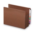 Office Jansan | Smead 73795 7 in. Expansion Heavy-Duty Redrope End Tab Tuff Pockets - Letter, Redrope (5/Box) image number 0