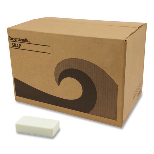 Hand Soaps | Boardwalk BWKNO3UNWRAPA No. 3 Face and Body Amenity Soap - Floral Scent (144/Carton) image number 0