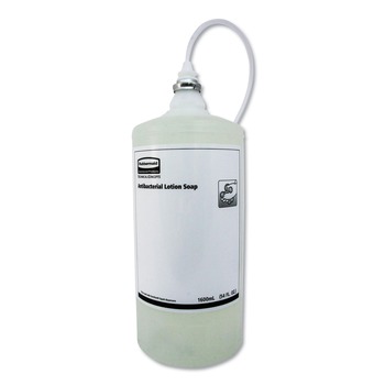 Rubbermaid Commercial 1600 mL One Shot Antibacterial Enriched Lotion Soap Refill - Unscented (4/Carton)