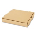 Food Trays, Containers, and Lids | Karat FP-PBF12K 12 in. x 12 in. x 2 in. Corrugated Pizza Box - Kraft (50/Carton) image number 2