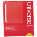  | Universal UNV21122 8-1/2 in. x 11 in. Standard Sheet Protector - Clear (200/Box) image number 3