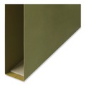  | Universal UNV14141 1/5-Cut Tab, Box Bottom Hanging File Folders - Letter Size, Standard Green (25/Box) image number 3