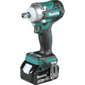 Impact Wrenches | Makita XWT15T 18V LXT 4-Speed Brushless Lithium-Ion 1/2 in. Cordless Impact Wrench with Detent Anvil (5 Ah) image number 1