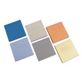 Notebooks & Pads | Universal 586113 Ultra Sticky Note Pads Note Ruled 4-in x 4-in Assorted Colors 100 Sheets/Pad 6 Pads/Pack image number 4