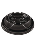 Cups and Lids | Dart OPT1224TGB Optima Reclosable Lids for Hot Paper Cups Fits 12 oz. to 24 oz. Hot Paper Cups - Black (1200/Carton) image number 1